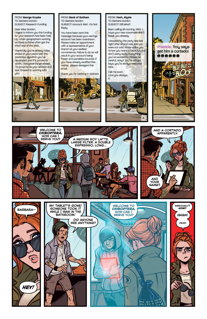 Illustration for article titled Exclusive preview: A new era begins for Barbara Gordon in Batgirl #35